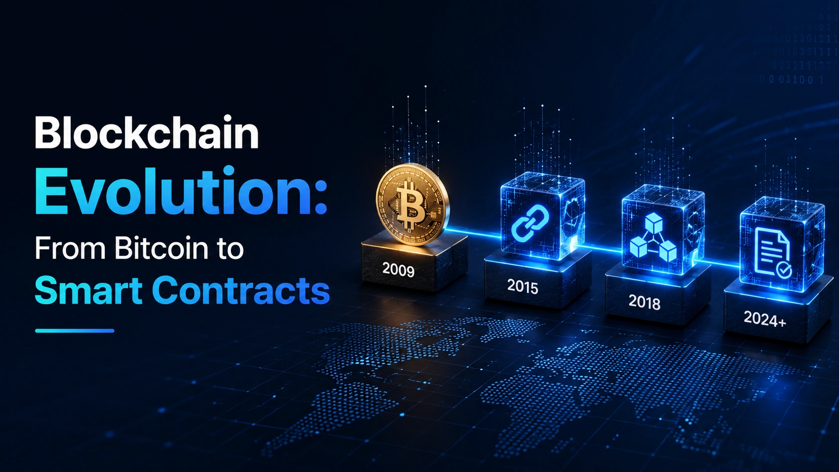 Blockchain Evolution From Bitcoin to Smart Contracts