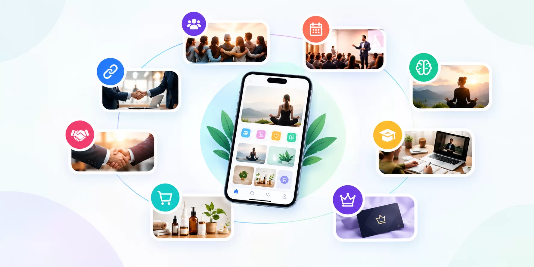 Digital Wellness & Community Platform