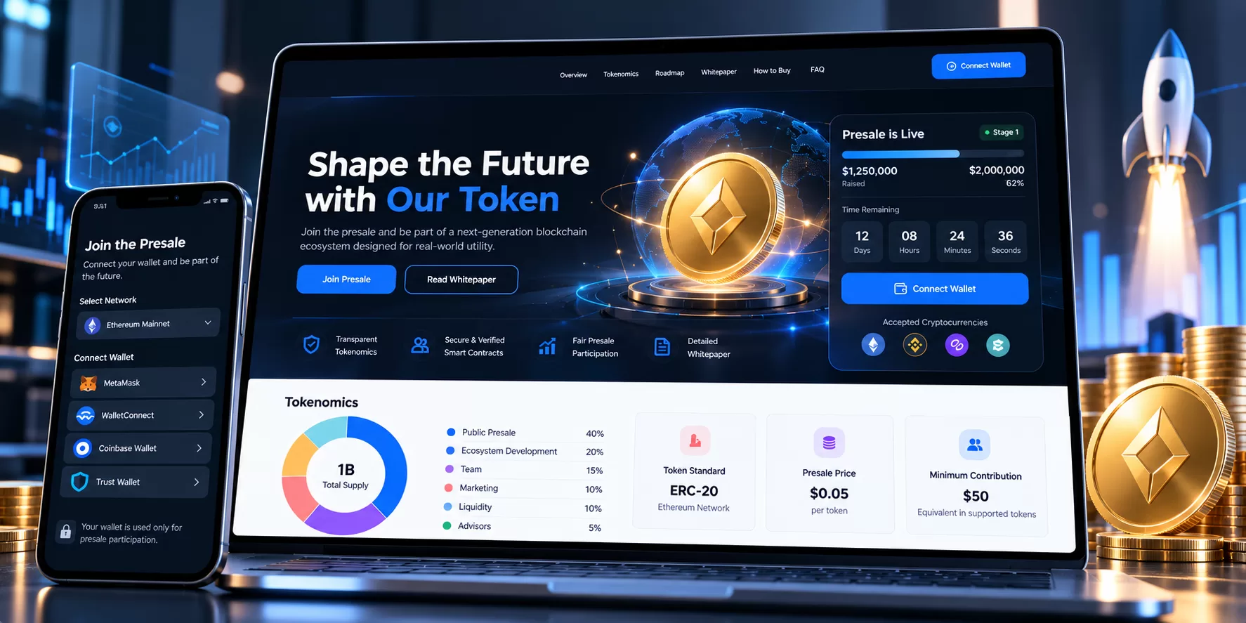 ICO Presale Platform