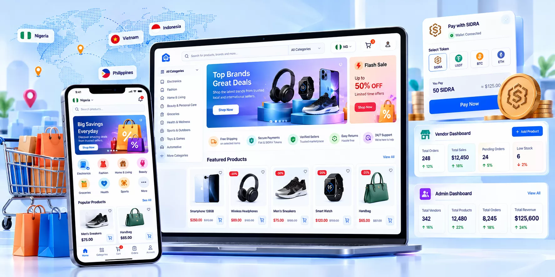 Multi-Vendor E-Commerce Platform