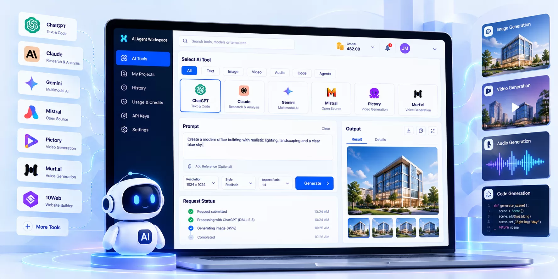 AI Workstation Dashboard
