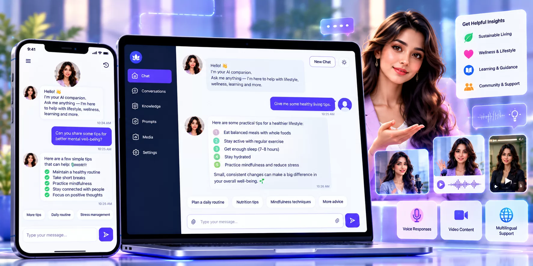 AI Companion Across Devices