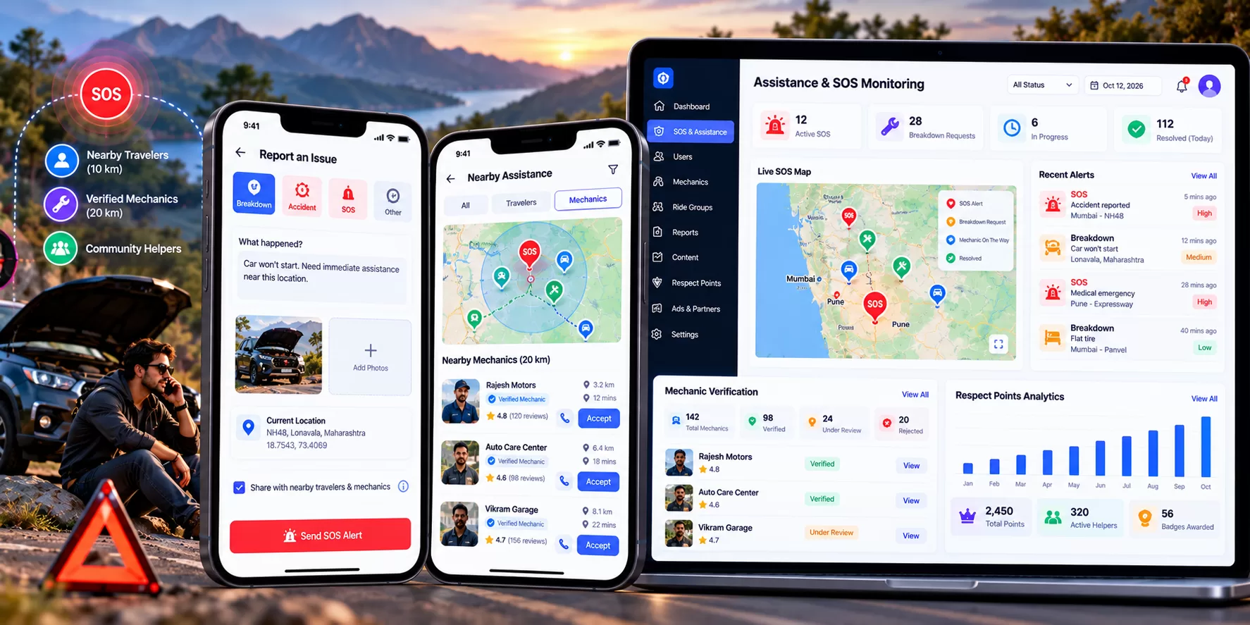 Roadside Assistance Command Center