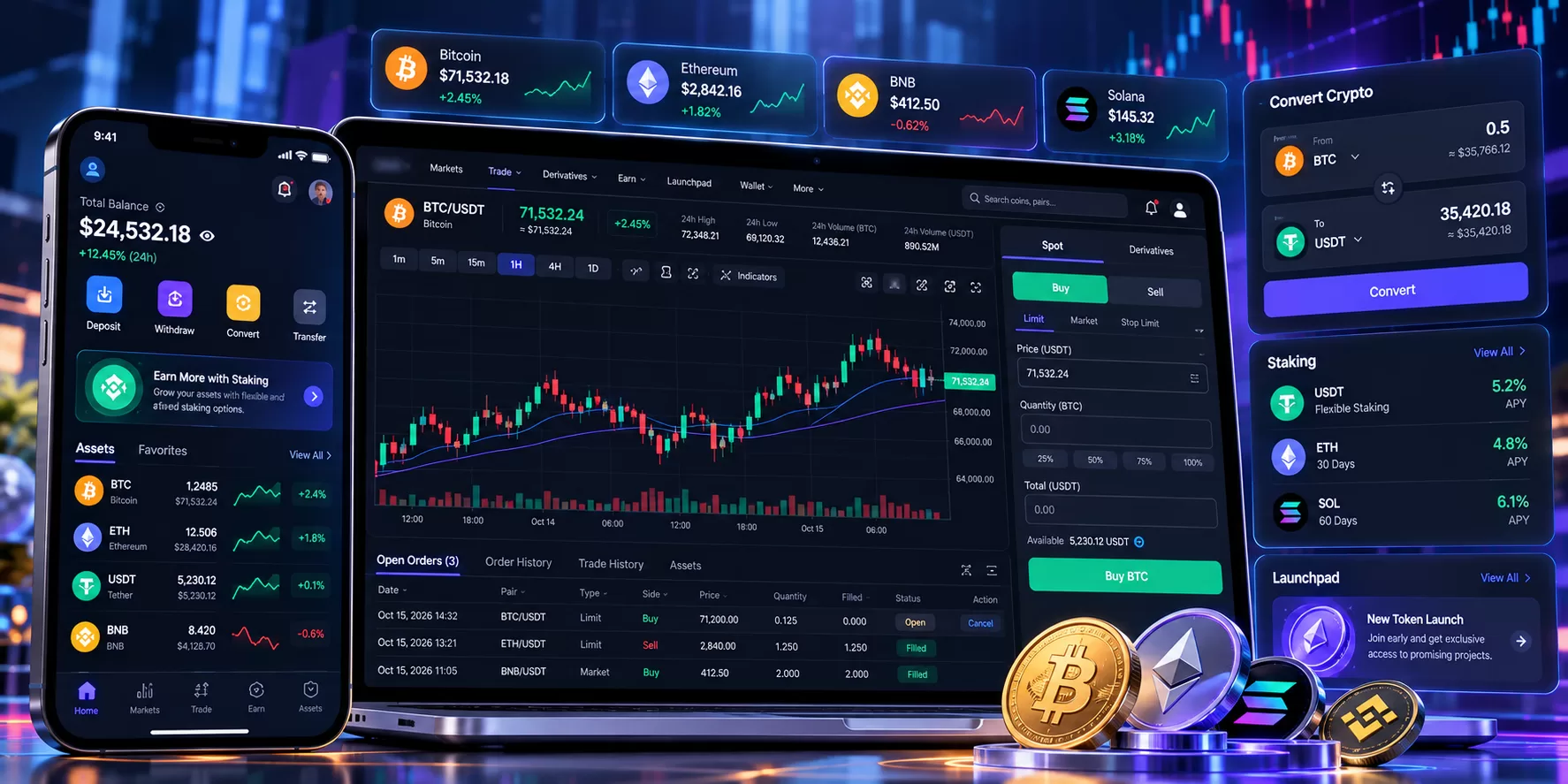 Crypto Exchange Platform