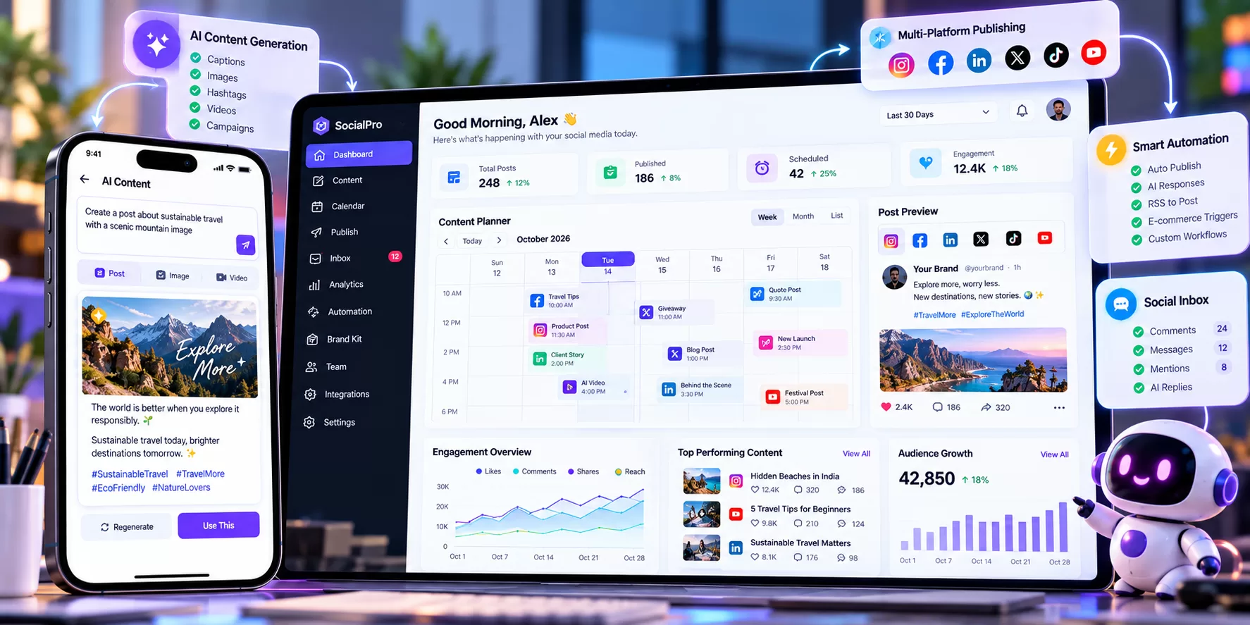 AI Social Media Platform